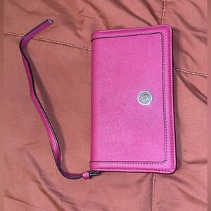Pink Wristlet Wallet